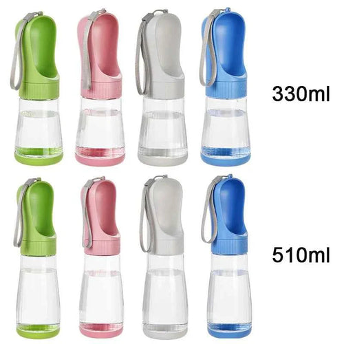 2-in-1 Travel Dog Food and Water Bottle Dispenser